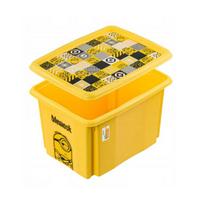 Keeeper Saugojimo Dėžė su Dangčiu 30L Karolina “Minions Mosaic” 0612238205361, 30L, 45x35x27cm, PP plastikas