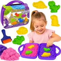 Woopie SAND FAIRY Kinetic Sand Set Dinosaurs 13 pcs