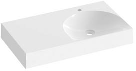 Vonios praustuvas Ravak Lite Left, kompozicinės medžiagos, 45 cm x 80 cm x 10 cm, balta sp.