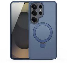 Dėklas Dux Ducis Yind Magnetic Stand Samsung S948 S26 Ultra tamsiai mėlynas