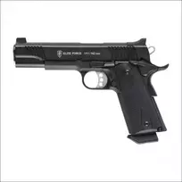 Airsoft pistoletas Elite Force 1911 Tac Two 6 mm žalias gas