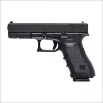Airsoft pistoletas Glock 17 6 mm žalias gas