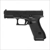 Airsoft pistoletas Glock 45 gen5 MOS 6 mm BB 1J žalias gas