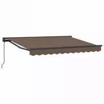 Ištraukiama markizė Taupe 4,5 × 3 m Poliesteris ir aliuminis