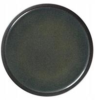 Rakstone 32 cm plokščias lėkštė, vulkaninė, porcelianinė