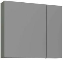 Pakabinama vonios spintelė su veidrodžiu Kalune Design Bari, matinė žalia sp., 16 cm x 75 cm x 66 cm