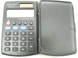 Kalkuliatorius Vector Ch-217, 12 skaitmenų, juodas