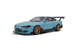 Diecast Modelis Solido S1812204 Nissan Silvia (S15) Spec-R Aero Solido Works Baby Blue 1999 1/18