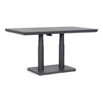 Iš aliuminio sodo valgomojo stalas 80x140 cm Miguel – Bizzotto