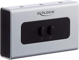 Stereo lizdas Delock 2-Port Switch