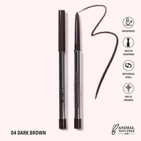 Vandeniui Atsparus Akių Pieštukas Statement Gel Liner 004 Dark Brown