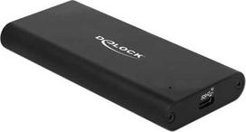 Delock External Enclosure M.2 USB 3.1 Black 42614