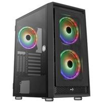 Aerocool GRAPHITEV3 Computer Case with 3 ARGB 14cm Fans
