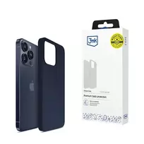 3mk Protection 3mk Silicone phone case for iPhone 15 Pro navy
