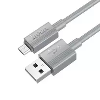 Hoco X107 data transfer and charging cable | USB-A to Micro USB | 12W | 1m | gray