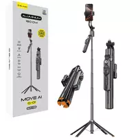 Blavec Selfie Stick Aluminium Move AI Q-01 Auto pop tripod + remote control 1.8 metres (SSAQ01-APTRB180) black