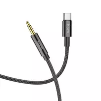 Hoco AUX Cable 3.5 mm to USB C 1 m UPA19 black