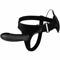 HARNESS COLLECTION PRETTY LOVE - MYRON STRAP ON WITH VIBRATION AND HOLLOW DILDO