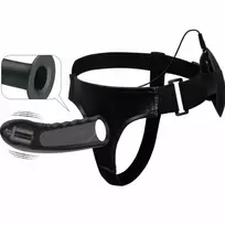 HARNESS COLLECTION PRETTY LOVE - MARVIN STRAP ON WITH VIBRATION AND HOLLOW DILDO