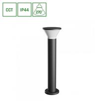 Pastatomas lauko šviestuvas 6W GU10 CCT 450lm IP44 juodas