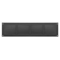 Ventiliacijos grotelės 400x100 MR4010A. metalinės, antracito