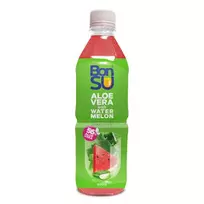 Aloe Vera sulčių gėrimas BONSU arbūzų skonio su minkštimu, (59%), 500ml