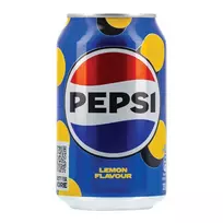 Gazuotas gaivusis gėrimas PEPSI Lemon 0,33L skard.