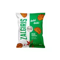 Keptos duonos traškučiai saldaus čili pipirų skonio DOKI DOKI ŽALGIRIS 150 g