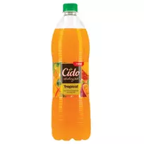 Negazuotas tropinių vaisių skonio gaivusis gėrimas su sultimis CIDO 1l PET