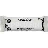 Proteino batonėlis ME2U Protein Multilayer White Cookies, 50g