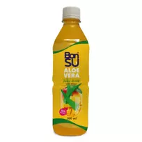 Aloe Vera sulčių gėrimas BONSU mangų skonio su minkštimu, (59%), 500ml