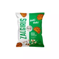 Keptos duonos traškučiai su česnaku ir druska DOKI DOKI ŽALGIRIS 150 g