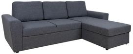 Kampinė sofa - lova Ingmar, tamsiai pilka sp., 242 x 168 cm x 92 cm