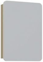 Pakabinama vonios spintelė su veidrodžiu Kalune Design Orbit, ruda sp., 16 cm x 50 cm x 71 cm