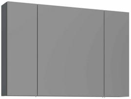 Pakabinama vonios spintelė su veidrodžiu Kalune Design Bari, matinė antracito sp., 16 cm x 97 cm x 66 cm