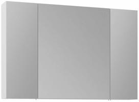 Pakabinama vonios spintelė su veidrodžiu Kalune Design Nuvola, balta sp., 16 cm x 97 cm x 66 cm