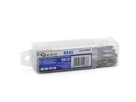 Metalo grąžtų rinkinys Geko G37090, metalas, hss, cilindrinis, 9 mm x 21 cm