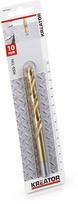 Metalo grąžtas Kreator KRT010221, metalas, hss, cilindrinis, 10 mm x 13.3 cm