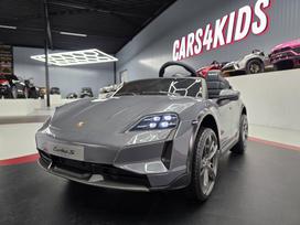 Porsche Taycan electric children's car for 2 people 24 volts grey