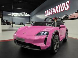 Children's car Porsche Taycan 2 persons 24 volt pink