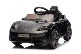 Children's car Porsche Taycan 1 person 12 volt black