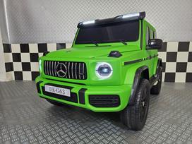 Electric children's car Mercedes G63 AMG 24 volt matt green