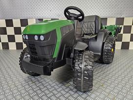 Children's tractor Farmer 12 volt green with RC