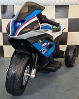 Mini BMW HP4 children's trike blue 12 volt