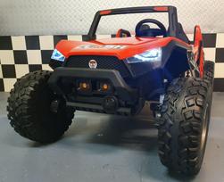 Power Buggy 24 volts, 4 wheel drive with RC for 2 children red