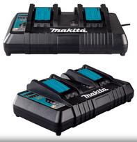 MAKITA DC18RD Akumuliatorių įkroviklis, greitasis - dvigubas 18V Li-ion
