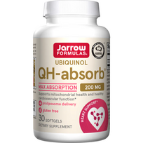 Jarrow Formulas Ubiquinol QH-Absorb 200 mg 30 softgels