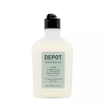 Depot, 500 Beard & Mustache Specifics No. 501, Beard Shampoo, Moisturizing & Clarifying, 250 ml