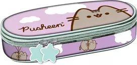 Piórnik saszetka z wewnętrzną klapką Pusheen viol
