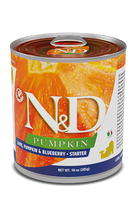 FARMINA N&D PUMPKIN – DOG Wet Lamb Pumpkin&Blueberry STARTER 285 g